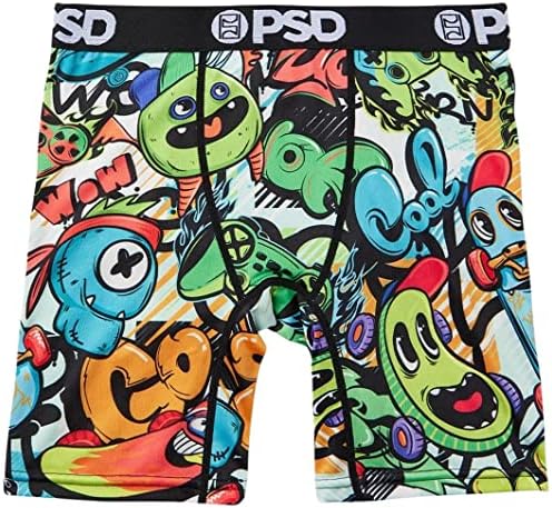 PSD Roufete Youth's Stretch Band Boxer Boxer Brief Rouphe 2-Pack