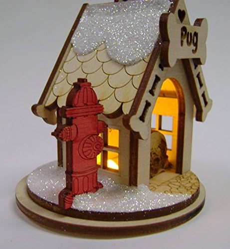 Ginger Cottages - K -9 Doghouse - Pug K9110