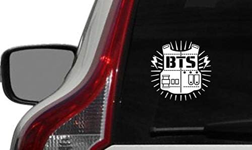 Logo do colete BTS versão 1 adesivo de vinil de carro adesivo de pára -choques para carros automáticos caminhões para pára