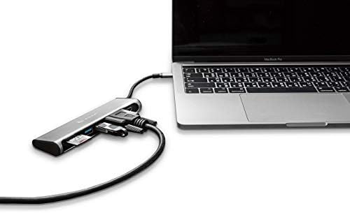 ADAM ELEMENTOS 5 -in -1 USB C HUB - 4K USB C TO HDMI - SD CARD LEITOR - 2 PORTAS USB 3.1 - Caixa de alumínio portátil