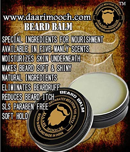 Daarimooch - Beard Balm - Feito com todos os ingredientes naturais
