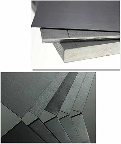 Folha de placa de titânio Goonsds TA2/GR2 Metal para materiais de laboratório Processos industriais e DIY automotivo,