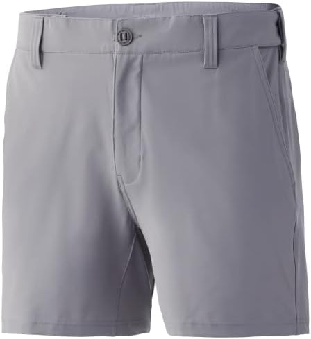 Huk Men's Pursuit repelente de água e shorts de secagem rápida