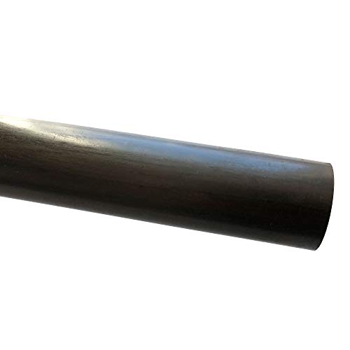 Peças - 3 mm x 1,5 mm x 1000 mm Tubos de fibra de carbono - tubo redondo pultrudado. Super alta resistência para hobbies RC, drones, projetos especiais