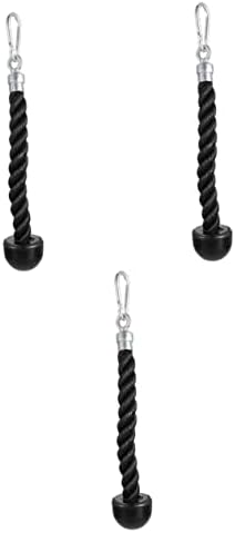 Inoomp 2 conjuntos puxe corda de fitness corda única trícepo corda de fixação equipamento de fitness Equipamento puxando corda