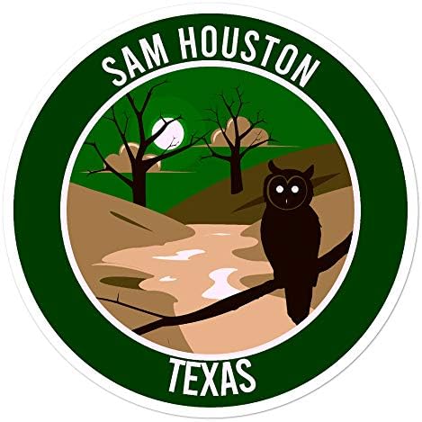 Sam Houston National Forest Vinyl Sticker 3 '' a 5,5 '' '