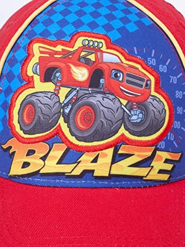 Nickelodeon Boys 'Blaze e The Monster Machines Hat -Caputão de beisebol de algodão ajustável