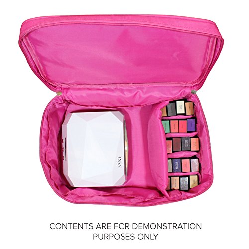 Make Up Up Beauty Cosmetic Bag - Bolsas de caixa de lavagem de grandes viagens para mulheres Meninas armazenamento de cosméticos de
