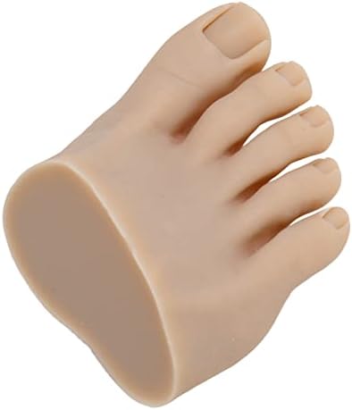 Modelo de pé da exibição de unhas de SoCobeta, prática portátil elástica Fake Foot Modelo Profissional Reutilabilable para