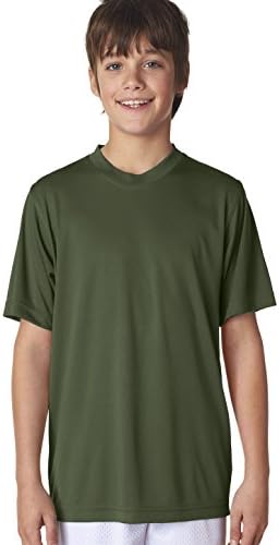 Ultraclub Youth Cool & Dry Sport Performance Intertravatle Cise - Verde militar - XS