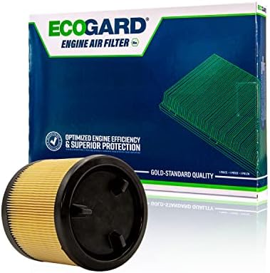 Ecogard XA11980 Filtro de ar do motor premium se encaixa no Ford Bronco 2.3L 2021, Bronco 2.7L 2021