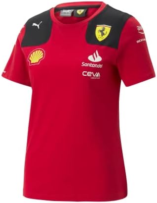 Scuderia Ferrari - T -shirt da equipe feminina 2023 - Vermelho