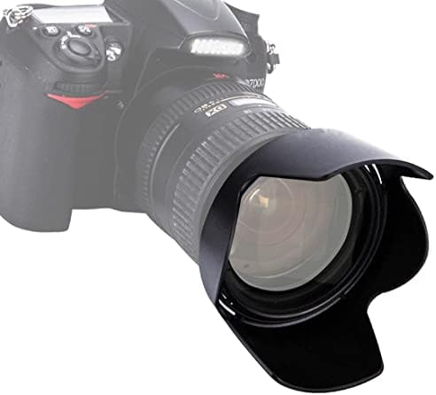 HB-35 Lente Hood para Nikon AF-S DX Nkkor 18-200mm f/3,5-5.6g Ed VR II, AF-S DX VR 18-200mm f/3,5-5.6g Lente IF-ED, Huipuxiang 72mm Hap Hood 72mm