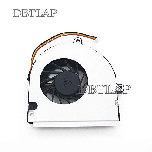 DBTLAP Laptop CPU Fan compatível para ASUS K53U A53U K53BY X53BY K53T A53U K53U X53U K53B K53BY K43T K43B 13GN5C10P060-1 CPU FAIS DE CPU