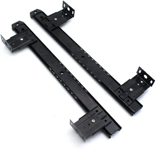 1 Conjunto de 356 mm silencioso rolamento de bolas de teclado slides de teclado slides de gaveta de bandeja Acessórios para mobília de gabinete Racks de hardware - rack - rack -
