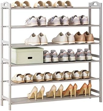 Whlmyh Rack de sapato de estilo simples, caixa de armazenamento doméstico Gabinete de sapatos da gaveta-vertical Multilayer Joint econômico e, adequado para corredores, portas, hotéis, 6tier-70cm
