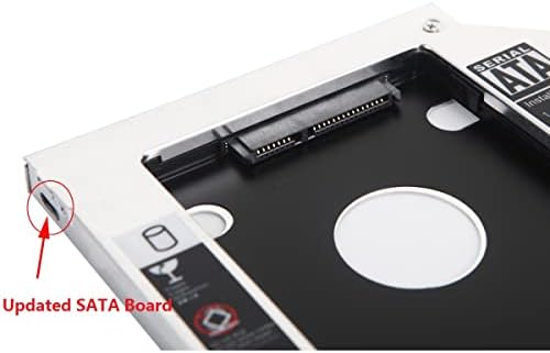 SATA 2nd 2.5 DISCURSO RUDO SSD HDD Frame Caddy Frame Bandeja para ASUS X555Y X541U X542U A541NA K450J