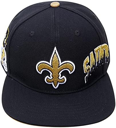 Pro Standard Men's Black New Orleans Saints Hometown Snapback Hat