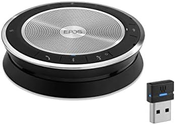 EPOS Expand SP 30T Portable Bluetooth Speakerphone | Conferência instantânea em qualquer lugar | Aprimorado de som | PC, telefone celular e conexão com softphone