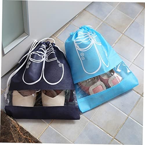 Besportble 5pcs Organizador de armazenamento de sapatos Sacos de sacolas de água à prova de água Sacos de deslocamento Sapatos de