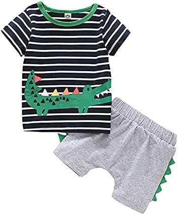 Crocodilos de roupas do bebê Menino Camiseta de Lei Crianças Crianças Crianças de Criança de Lisur Camiseta Tops