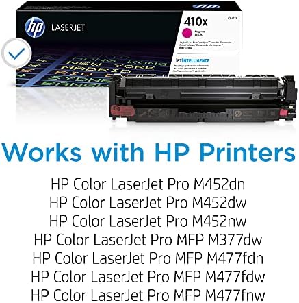 HP 410X Magenta Toner de alto rendimento + HP Professional Paper, brilhante, laser, 8,5 x 11, 150 folhas