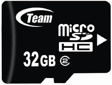 32 GB Turbo Speed ​​MicrosDHC Card de memória para LG CF750 Chocolate secreto 3. O cartão de memória de alta velocidade vem com