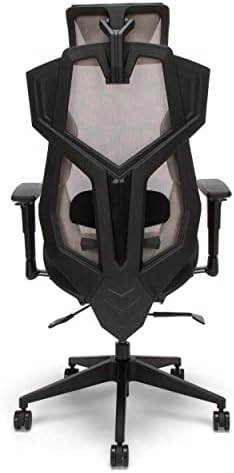 Repawn Flexx Cadeira de jogo Mesh Mesh Ergonomic High Back PC Computador Cadeira de escritório - Suporte lombar ajustável, slide