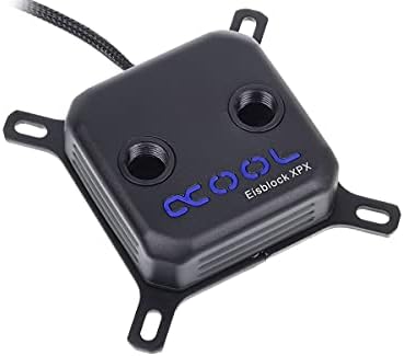 Alphacool 12565 Eisblock XPX CPU - Intel/AM - CPU de resfriamento de água preta profunda - Blocos de água