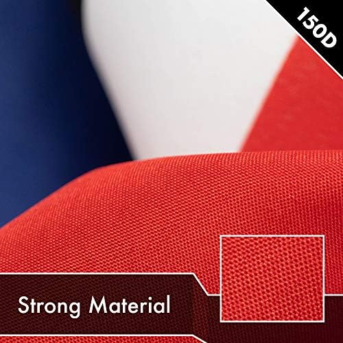 G128 Bandeira aberta | 3x5 ft | Série LiteWeave Pro Impresso 150d Polyster | Bandeira comercial comercial, interna/externa,