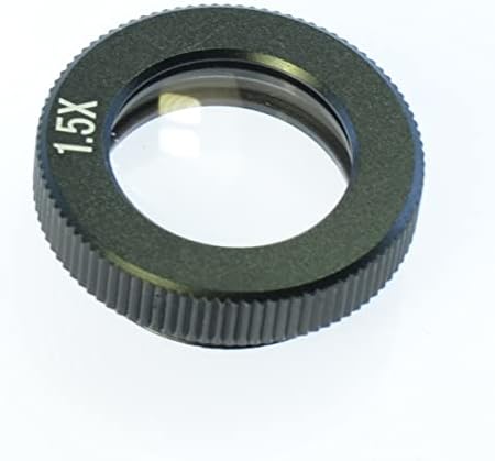 Kit de acessórios para microscópio para adultos Lente de Objetivo de Câmera de Microscópio Industrial 1,5x para 180x