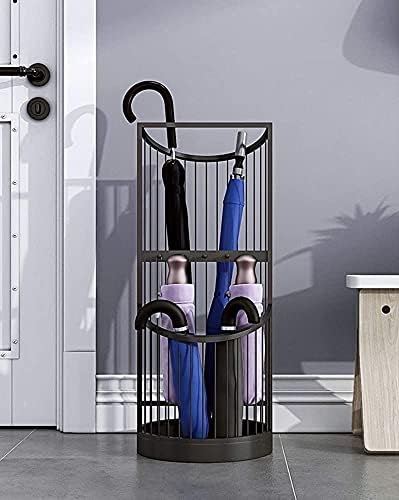 WXXGY Umbrella Stand Wild Iron Home Business Basking Hollow Casce de grande capacidade e poupança de espaço/B/55x25cm