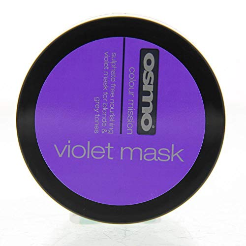 Máscara violeta prateada osmo para tons loiros e cinza 3,38 fl.oz
