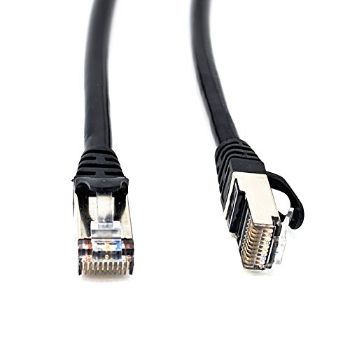 Riteav RJ50 10P10C SFTP CAT5 MASCULO PARA CABO MASCO COM CONEXTORES DE CONELHOS - BLACK - 100 METROS