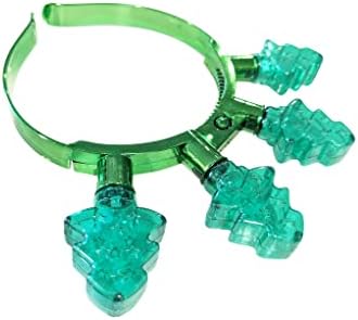 A bandana de Natal do Mammoth Led Electric LED - Light Up Up Fishing Party Acessory Jewelry Head Piece - 6 modos de luz piscando