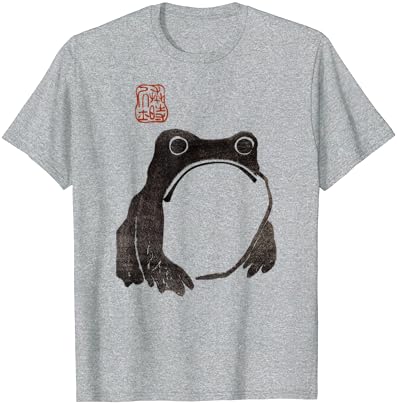 Frogue fofo cottagecore - camiseta robusta de sapo japonês