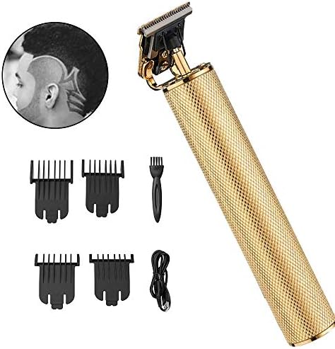 Molady Professional Hair Clippers for Men, USB recarregável de barba de cabelos recarregáveis ​​sem fio, barba barba, kits de preparação para saques elétricos T-Blade Close Cutting TRIMER para homens