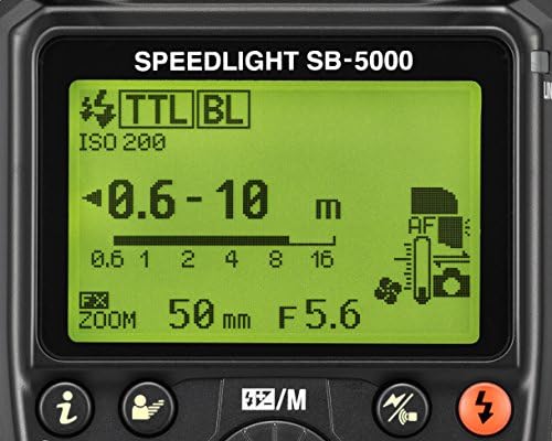 Nikon SB-5000 Speedlight Flash para câmera, FSA04301