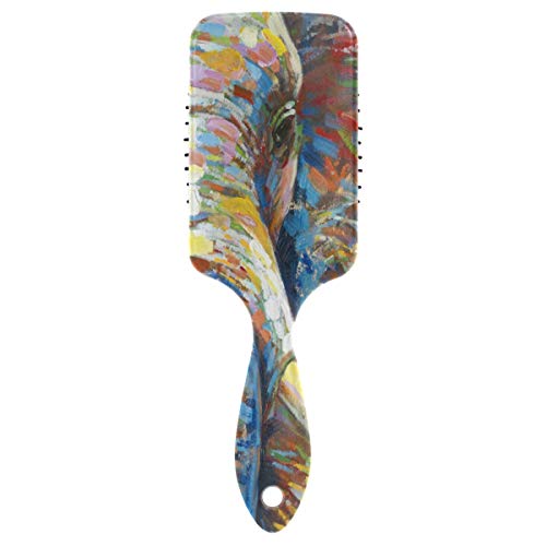 Escova de cabelo de almofada de ar vipsk, plástico elefante colorido colorido colorido, boa massagem adequada e escova