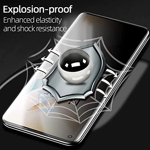 LXEEOLX [Protetor de tela de hidrogel de privacidade 2PCS para Samsung Galaxy Note 10 Lite, Alta Sensibilidade Nanotecnologia