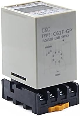 Uncaso C61F-GP AC 220V 50/60 Hz de 8 pinos Liquid sem nivelador de nível com soquete