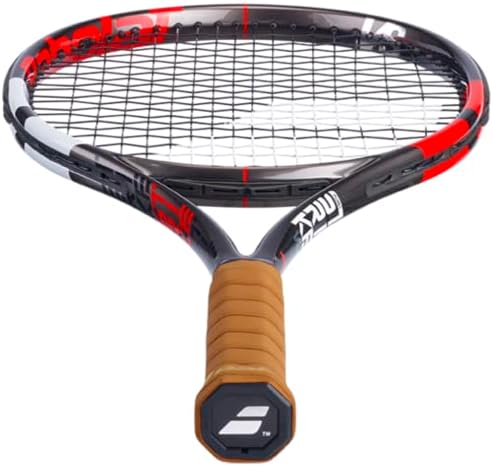 Babolat Pure Strike vs Tennis Racquet - Amarrado com 16g Babolat Syn Gut na tensão de gama média