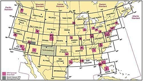 Gráfico da FAA: VFR seccional Halifax Shal