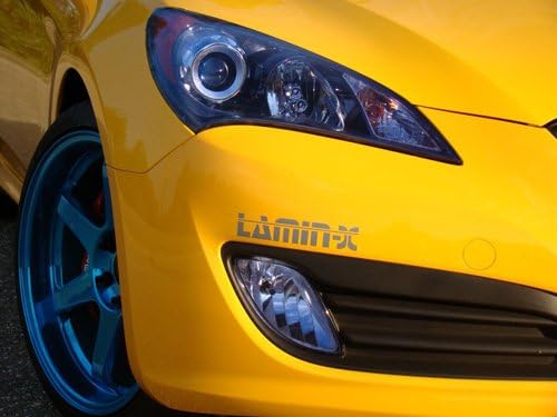 Tampas de farol azul de ajuste personalizado de lamin-x para Lincoln LS