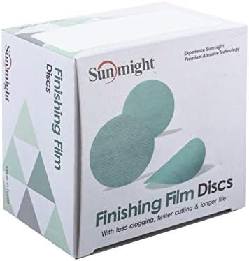 Sunmight Film 3 1500g Grip No Hole Disc, 54222, 50 discos, 1 pacote