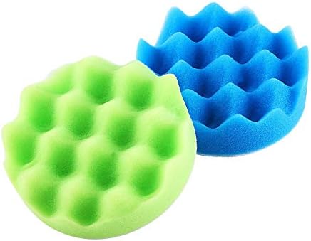 Kit de blocos de polimento de polimento, esponja lavável e almofadas de polimento de carros de lã para tampão para polir