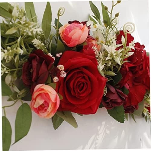 Ckuakiwu Faux Rose Door Swag, Arco de casamento Flores