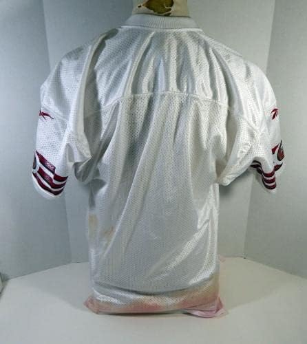 1998 San Francisco 49ers Blank Jogo emitiu White Jersey 48 DP23389 - Jerseys usados ​​na NFL não assinada