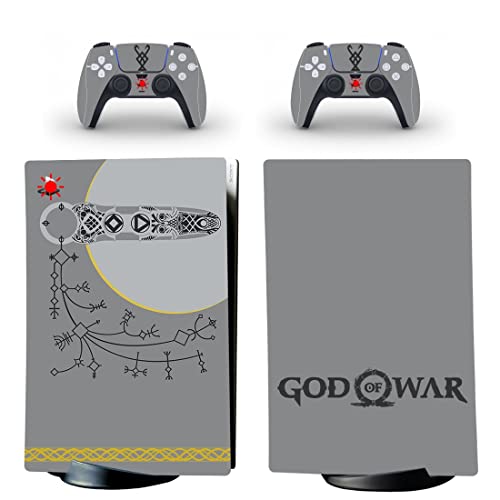 Para PS5 Disc - Game God The Best Of War PS4 - PS5 Skin Console & Controllers, Skin Vinyl para PlayStation New Duc -896