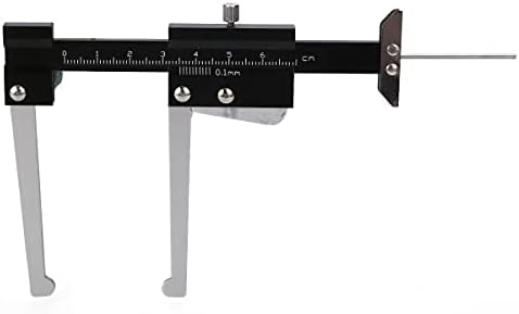 SJYDQ Brake Disc Medição da pinça de aço inoxidável de aço do freio de espessura do disco de medição da pinça vernier régua de